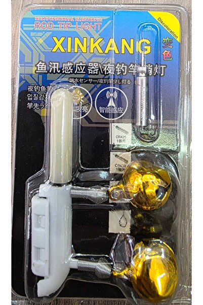 Lider Sensörlü Kamış Ucu Işığı Zilli Alarm Pilli