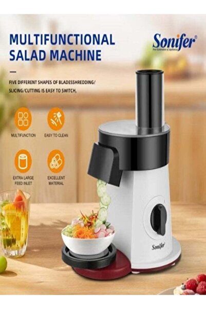 PUKON 5-in-1 Electric Vegetable Chopper & Salad Maker