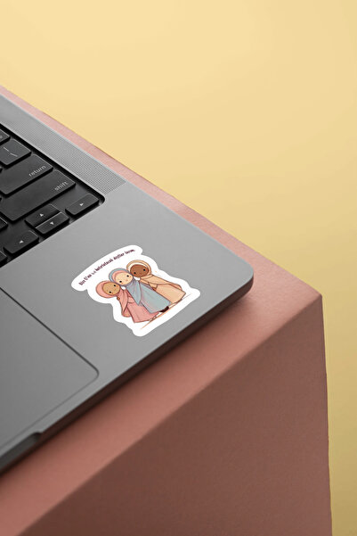 MuslimWalk Vefa – Bize Onu Hatırlatacak Dostlar Lazım – Folyo Tekli Sticker #T18