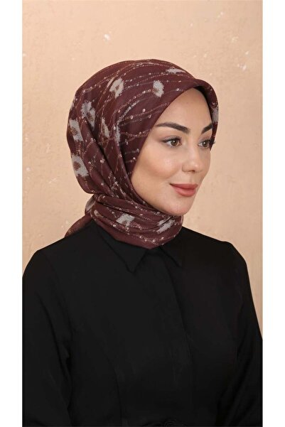 locella Lo'cella Pamuklu Soft Eşarp 4531-7 Bordo