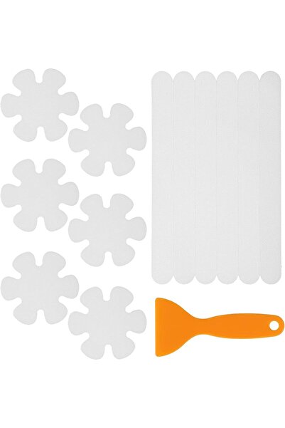 Arabest 24Pcs Non-Slip Bathtub and Shower Stickers, Anti-Slip Adhesive Decals...