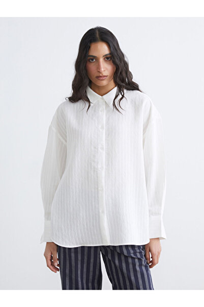 LC Waikiki Quality Pieces from Çelebi Store Women's Striped Shirt