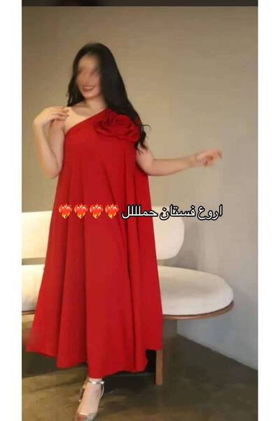 SKY dresses Red Barbie dress for pregnant women
