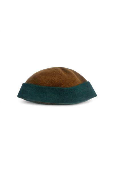 FEZKON Dervish Felt Takke Brown Green