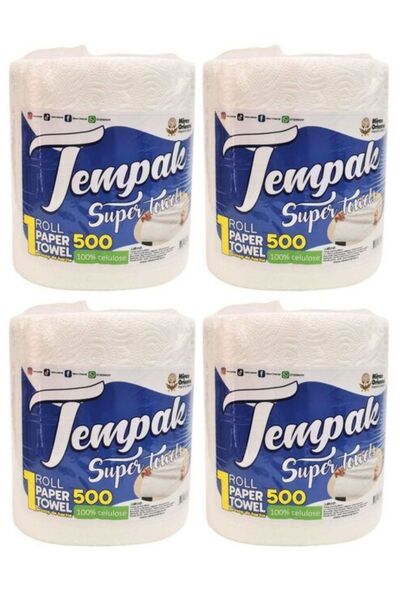 Tempak Prosoape de hârtie MIRAN 500GR x4 role