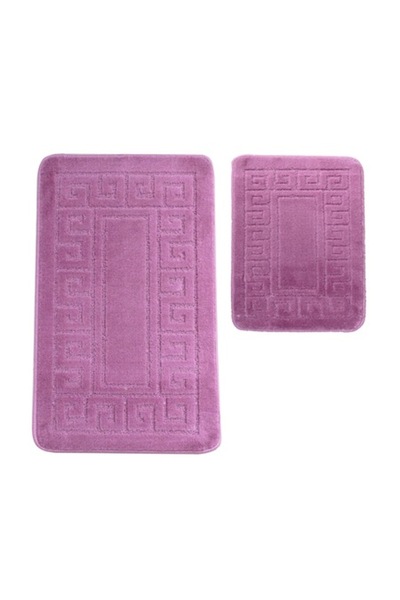 Pin Trade SRL Set of 2 Bath Mats Big Basic Standard