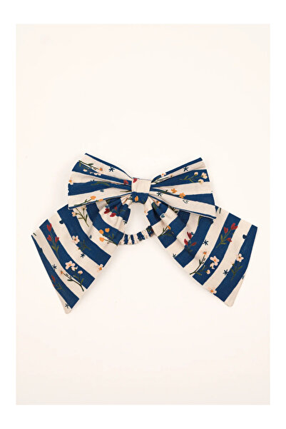 Marvy Finn Desenli Kurdelalı Lastik Toka