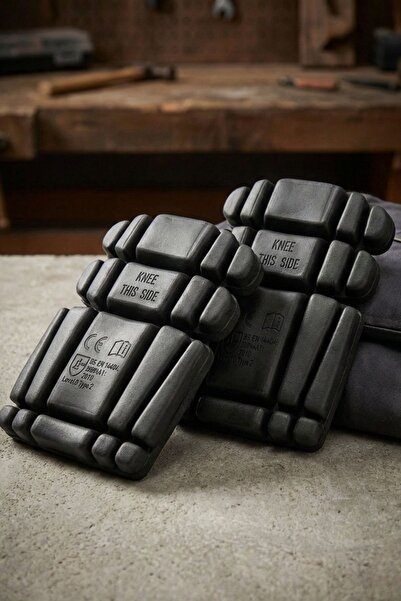 Uniprom Pantaloni de lucru cu protecție pentru genunchi 16x21 cm BS EN 14404:...