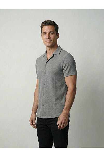 kastrioti Modern Kesim Fitilli Gömlek