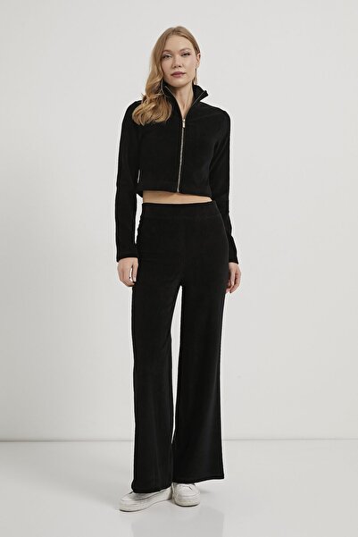 Arma Life مجموعة ARMALIFE 0111 المخملية للنساء مع تفصيل مرن على الخصر