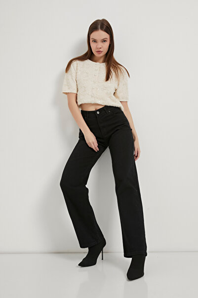 Arma Life ARMALIFE 3049 Visok struk RAVNE ŽENSKE TRAPER PANTALONE