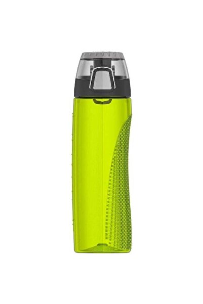 Thermos Tritan Hydration Water Bottle with Meter Lime Green and Black 24oz