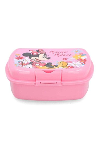 Stor Urban Minnie Mouse Theme BPA-Free Plastic Sandwich Box Pink