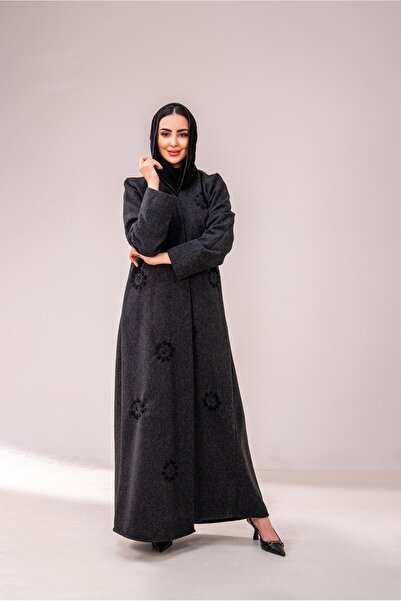 Abay جوخ اسود شك -لون اسود