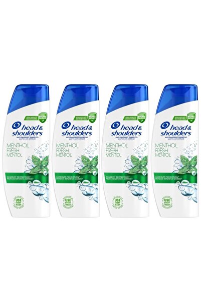 Head & Shoulders H&S Shmapoo 330ML МЕНТОЛ x4