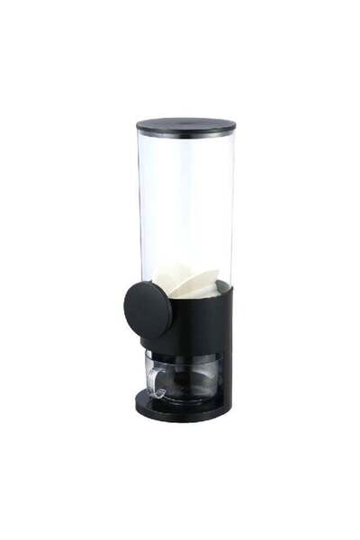 Felli Durable and Sturdy Cereal Dispenser Black and Clear 3000ml