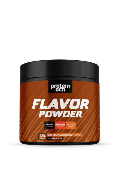 Proteinocean Flavor Powder Chocolate & Hazelnut / 120g 40 Servis