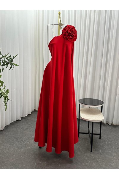 SKY dresses Red Barbie dress for pregnant women