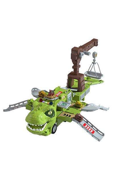 Arabest مسار موسيقي مضيء على شكل ديناصور، ألعاب نقل بضائع قابلة للتحويل، ألعا...