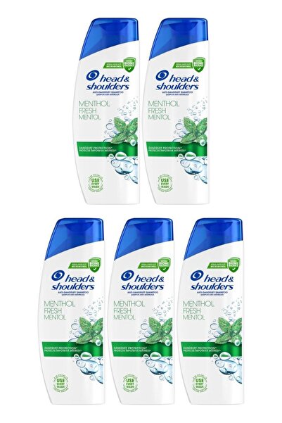 Head & Shoulders H&S Shmapoo 330ML МЕНТОЛ x5