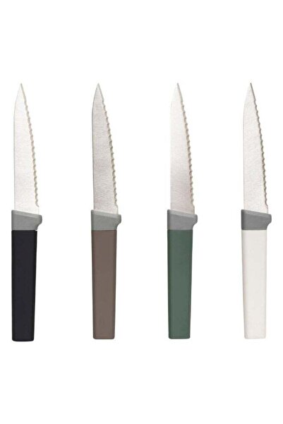 Generic Five Simply Smart 4-Piece Steak Knives with Non-Slip Handle