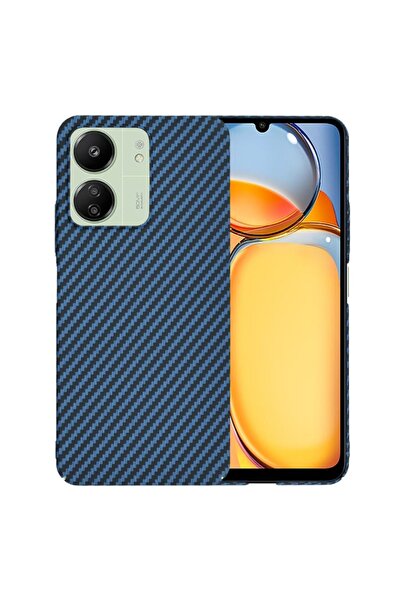 SKYDDAR INNOVATION Carcasă pentru Xiaomi Redmi 13C / Poco C65, textură carbon...