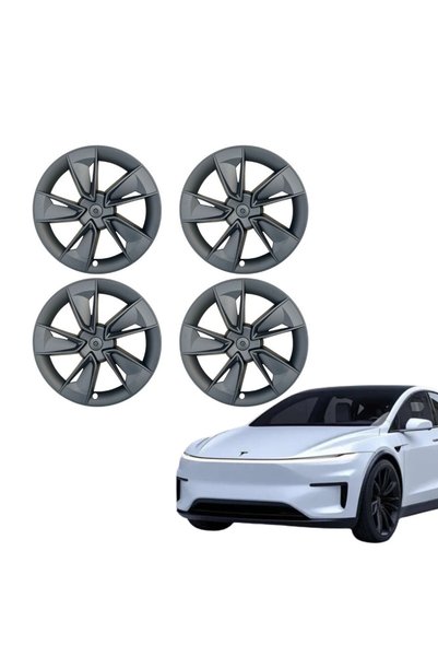RAMM Tesla Juniper CELEST Jant Kapağı Seti 19 İnç - Mat Siyah