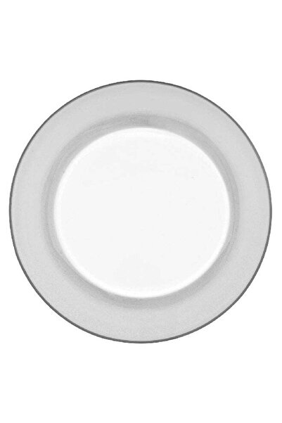 Vidivi 2-Piece Murano High Definition Glass Charger Plate Set Crystal Clear 3...