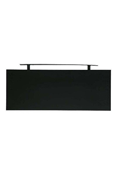 HONEYBEE Rectangular MDF Wall Mount Shelf Black