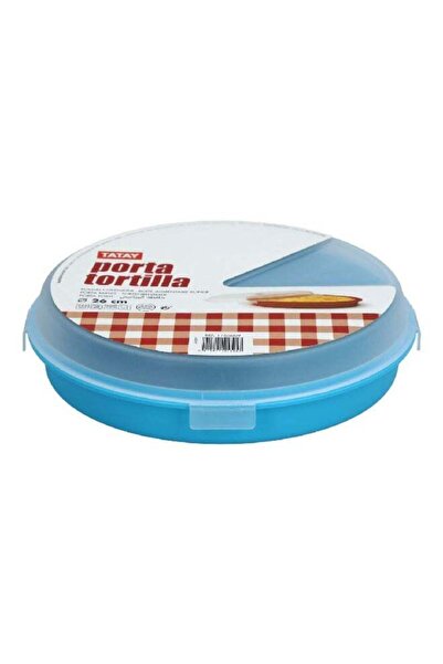 Tatay علبة كيك دائرية زرقاء 26 سم