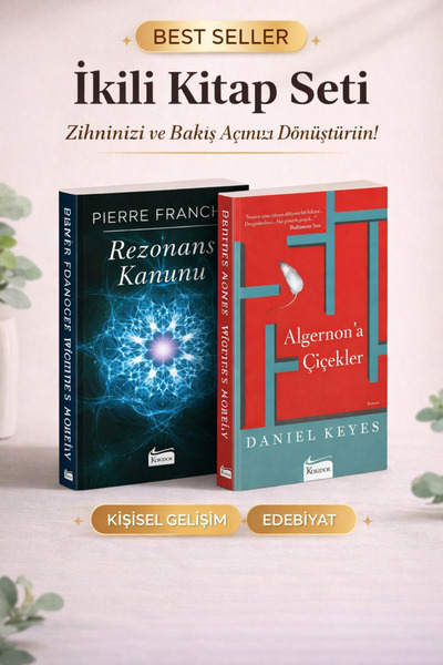 Koridor Yayıncılık Kişisel Gelişim & Edebiyat Seti – Rezonans Kanunu + Algern...