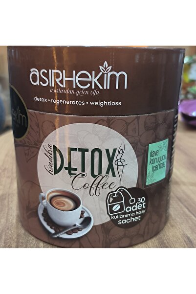 Detox Kahvesi Antioksidan Takviye 30'lu