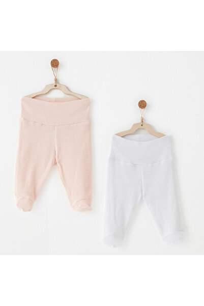 andywawa Baby Footed Pants 2 Pcs Jacquard Special Modal