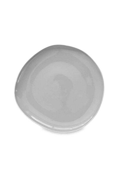 Generic Easy Life Series Glaze Ceramic Dinner Plate Grey 27cm