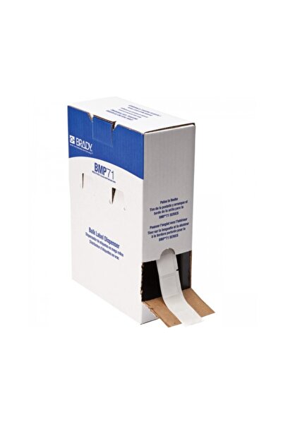 BM-64-427 M610, M611, BMP61, M710 ve BMP71 için Kendinden Laminasyonlu Vinil Sarılabilir Etiket