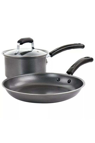 Gibson 3-Piece Highberry Non-Stick Breakfast Cookware Set