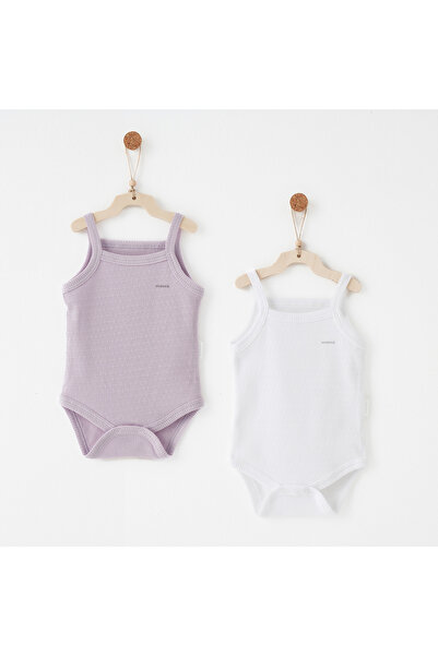 andywawa Baby Body 2 Pcs Tank Body Jacquard Special Modal
