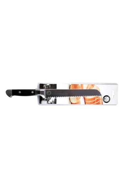 Hatchen Wooden Handle Bread Knife Black 8inch
