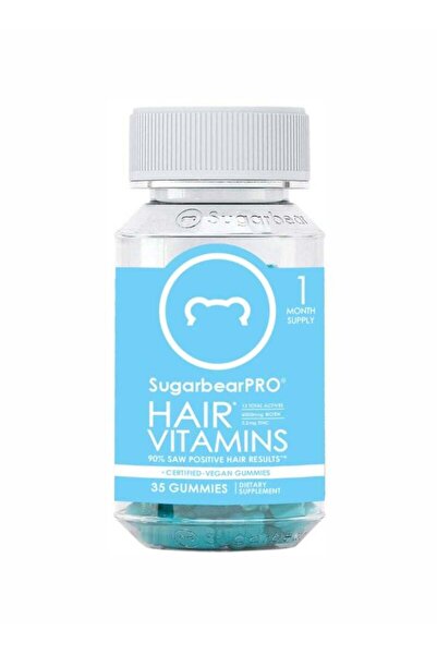 SugarbearPRO 35-Piece Gummies Hair Vegan Vitamin Gummies - 1 Month Supply
