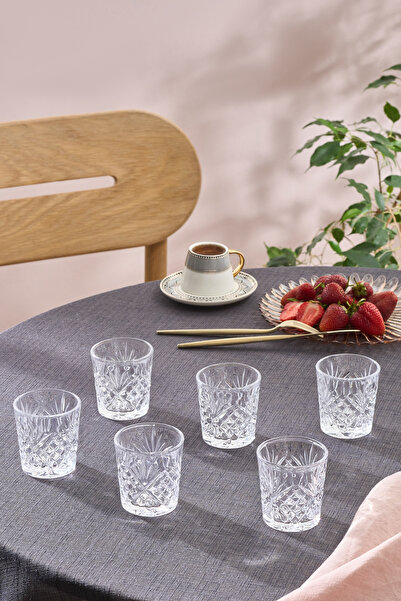 Karaca Melodia 6-Piece Glass Coffee Side Cup 100 ml