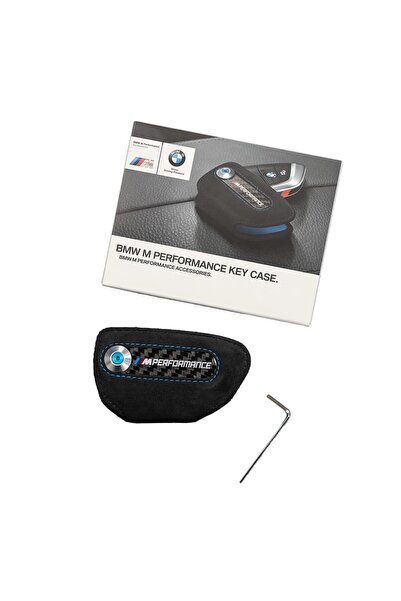 M PERFORMANCE Bmw Orijinal Alcantara Anahtar Kılıfı - G ve F Serisi