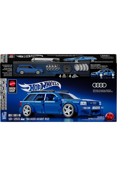 mattel Hot wheels speed series set de constructii audi avant rs2 1994 copii c...