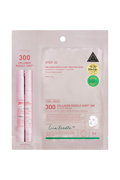VT COSMETICS Collagen Reedle Shot 300- 2 step Sheet Mask Masca de fata 1.5 gr...