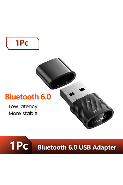 Choice1 Choice 1Pc BT6.0 Toki Bluetooth USB Adapter Bluetooth 6.0 Dongle Rece...