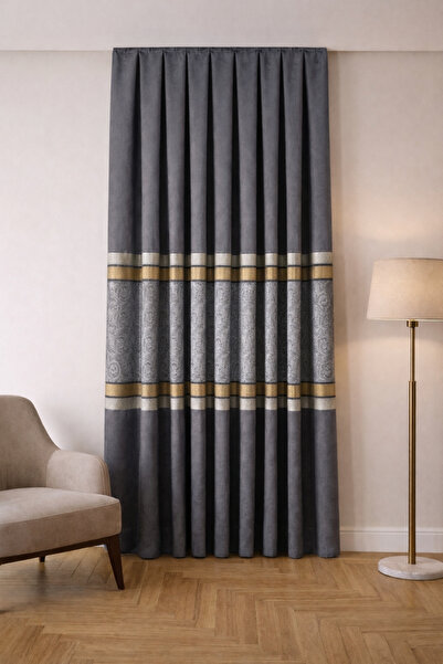 Cortibo Берлін Безпанельна панель Фон Завіса Сірий