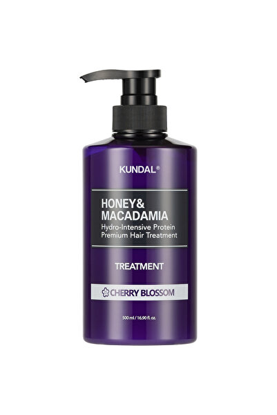 Kundal Tratament cu proteine ​​din miere și macadamia Masca de Par Cherry Blo...