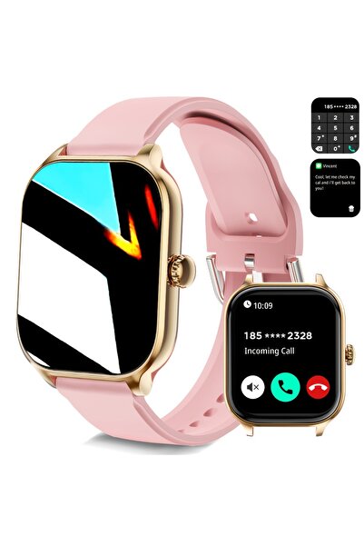 Choice Pink LAXASFIT 2025 New Smart Watch H9 Bluetooth Calls Men Women Smartw...