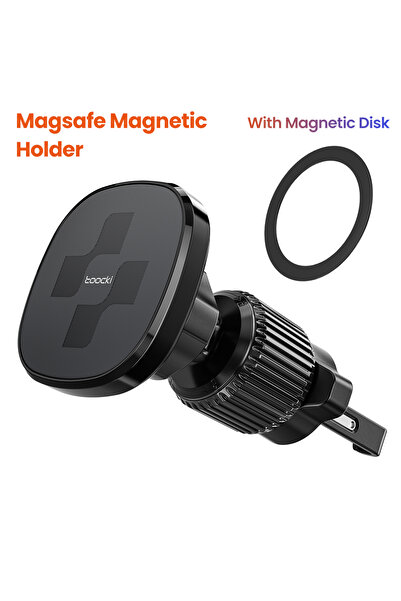 Toocki Circle Holder Magnetic Car Phone Holder Air Vent Phone Mount Stand For...