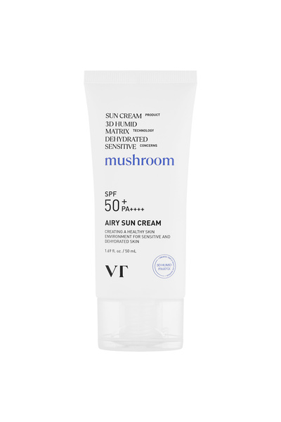 VT COSMETICS Cremă de soare Airy cu ciuperci Cremă de față SPF 50+ PA++++ 50 ml