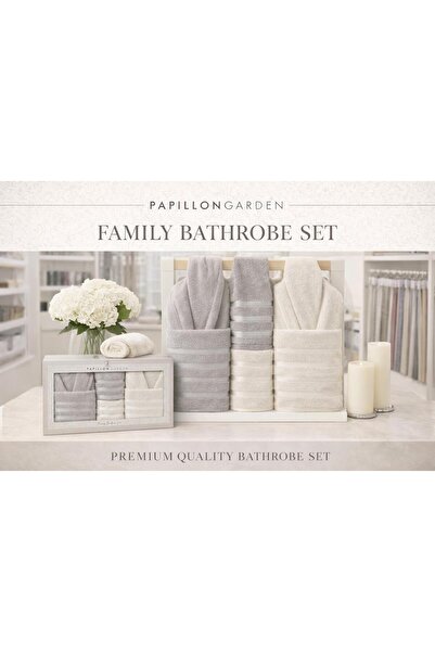 Papillon Tekstil Papillon Bathrobe Set
